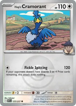 Hop's Cramorant 177/217 Poké Ball Ascended Heroes
