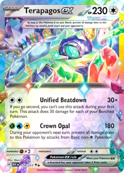 Terapagos ex 179/217 Holo Ascended Heroes