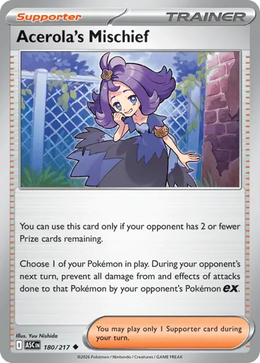Acerola's Mischief 180/217 Ascended Heroes