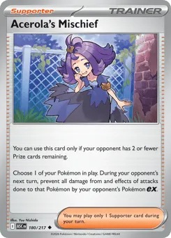 Acerola's Mischief 180/217 Ascended Heroes