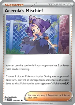 Acerola's Mischief 180/217 Reverse Holo Ascended Heroes