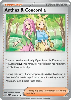 Anthea & Concordia 182/217 Normal Ascended Heroes