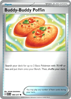 Buddy-Buddy Poffin 184/217 Reverse Holo Ascended Heroes