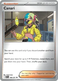 Canari 185/217 Reverse Holo Ascended Heroes