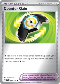 Counter Gain 186/217 Reverse Holo Ascended Heroes