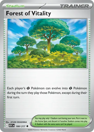 Forest of Vitality 188/217 Ascended Heroes