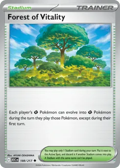 Forest of Vitality 188/217 Ascended Heroes