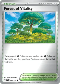 Forest of Vitality 188/217 Reverse Holo Ascended Heroes