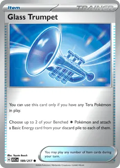 Glass Trumpet 189/217 Reverse Holo Ascended Heroes