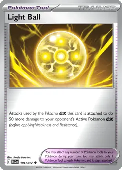 Light Ball 191/217 Reverse Holo Ascended Heroes