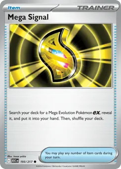Mega Signal 193/217 Normal Ascended Heroes