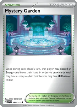Mystery Garden 194/217 Reverse Holo Ascended Heroes
