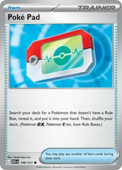 Poké Pad 198/217 Normal Ascended Heroes
