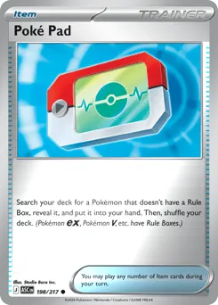 Poké Pad 198/217 Reverse Holo Ascended Heroes