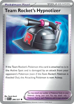 Team Rocket's Hypnotizer 206/217 Reverse Holo Ascended Heroes