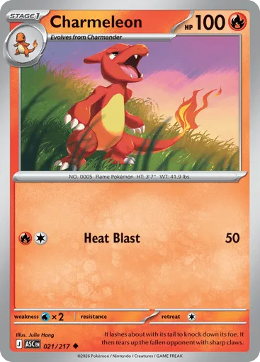 Charmeleon 021/217 Ascended Heroes