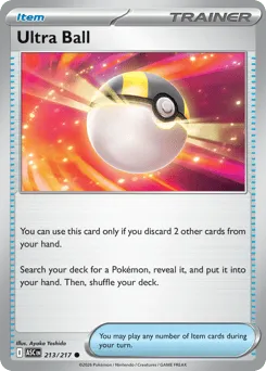 Ultra Ball 213/217 Normal Ascended Heroes
