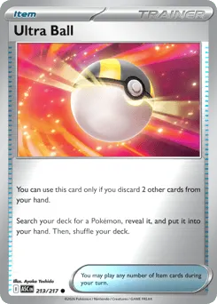 Ultra Ball 213/217 Reverse Holo Ascended Heroes
