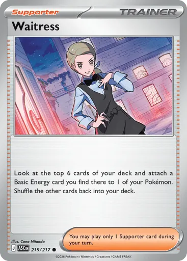 Waitress 215/217 Ascended Heroes