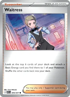 Waitress 215/217 Reverse Holo Ascended Heroes