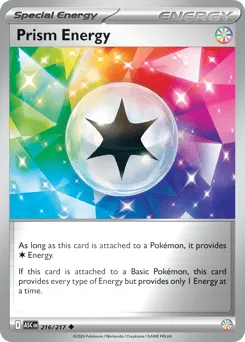 Prism Energy 216/217 Reverse Holo Ascended Heroes