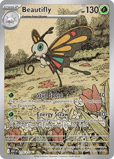 Beautifly 219/217 Ascended Heroes