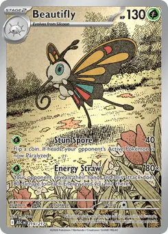 Beautifly 219/217 Holo Ascended Heroes