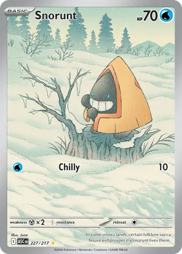 Snorunt 227/217 Ascended Heroes