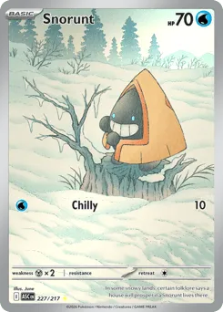 Snorunt 227/217 Holo Ascended Heroes