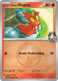Ethan's Slugma 023/217 Energy Reverse Ascended Heroes