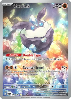 Carbink 242/217 Holo Ascended Heroes