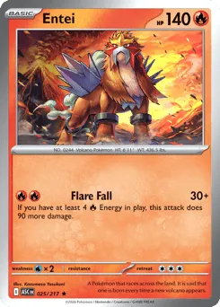 Entei 025/217 Holo Ascended Heroes