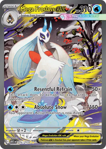 Mega Froslass ex 275/217 Ascended Heroes
