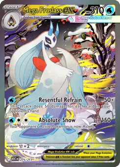 Mega Froslass ex 275/217 Holo Ascended Heroes