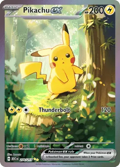 Pikachu ex 276/217 Holo Ascended Heroes