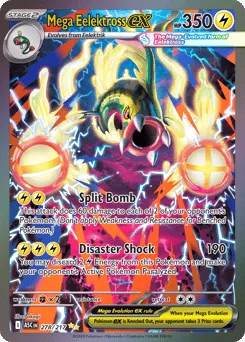 Mega Eelektross ex 278/217 Holo Ascended Heroes