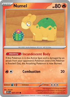 Numel 027/217 Normal Ascended Heroes