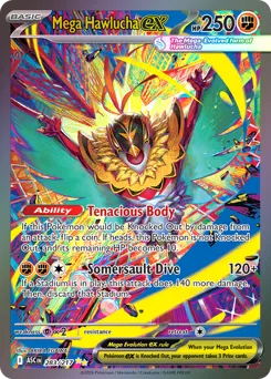Mega Hawlucha ex 283/217 Holo Ascended Heroes