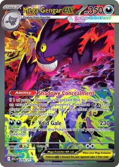 Mega Gengar ex 284/217 Holo Ascended Heroes