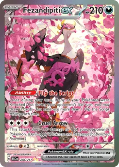 Fezandipiti ex 288/217 Holo Ascended Heroes