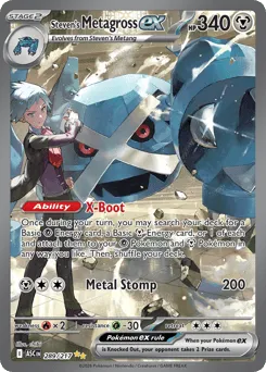 Steven's Metagross ex 289/217 Ascended Heroes