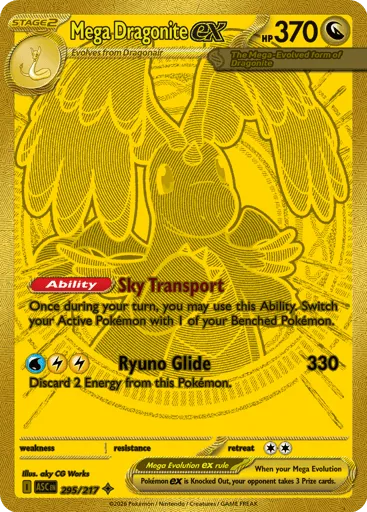 Mega Dragonite ex 295/217 Ascended Heroes