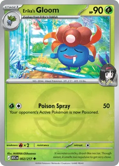 Erika's Gloom 002/217 Poké Ball Ascended Heroes