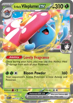 Erika's Vileplume ex 003/217 Ascended Heroes