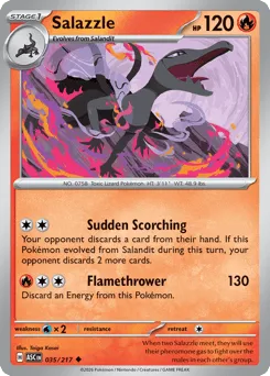 Salazzle 035/217 Ascended Heroes