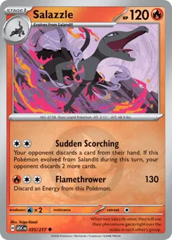 Salazzle 035/217 Energy Reverse Ascended Heroes
