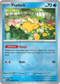 Psyduck 039/217 Energy Reverse Ascended Heroes