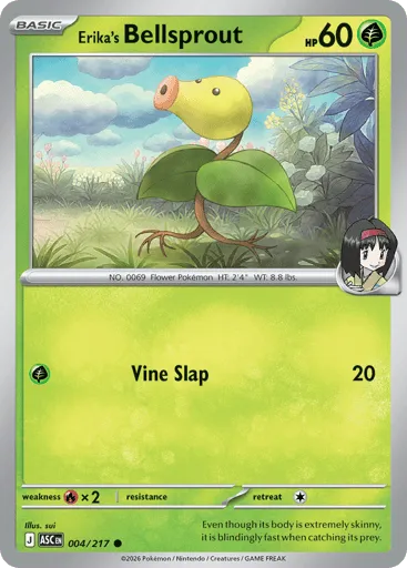 Erika's Bellsprout 004/217 Ascended Heroes