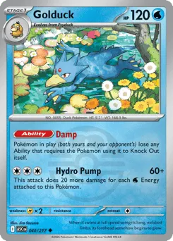 Golduck 040/217 Love Ball Ascended Heroes