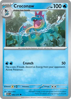 Croconaw 042/217 Ascended Heroes